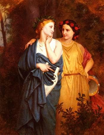 Philomena And Procne by Elizabeth Jane Gardner — Oil Painting Reproduction