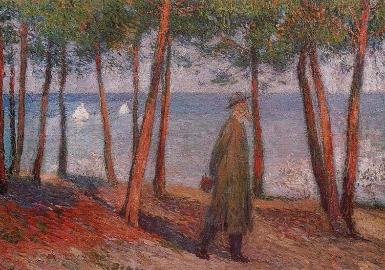Philosopher by Henri Martin — Oil Painting Reproduction