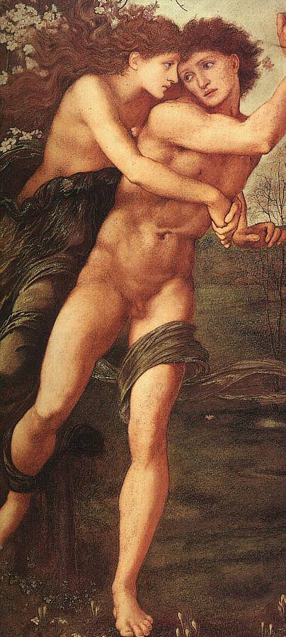 Phyllis and Demophon by Edward Burne-Jones, Oil Painting Reproduction