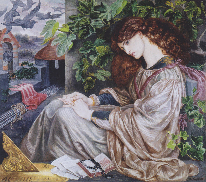 Pia de' Tolomei by Dante Gabriel Rossetti — Oil Painting Reproduction