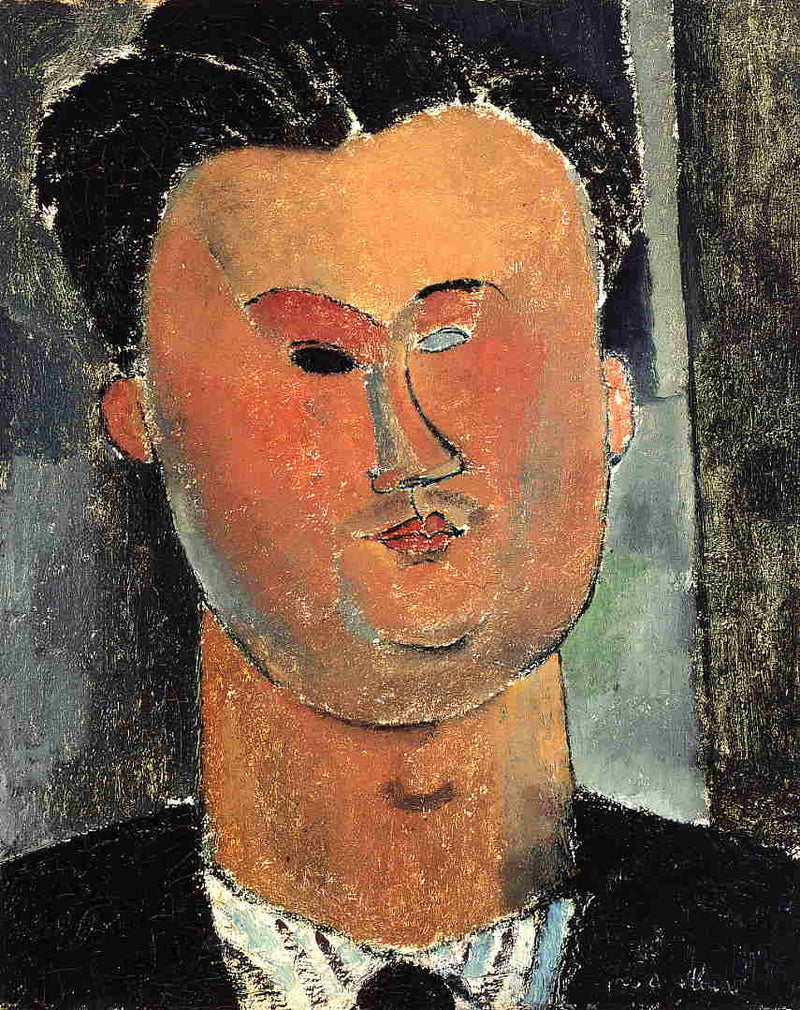 Pierre Reverdy by Amedeo Modigliani — Oil Painting Reproduction