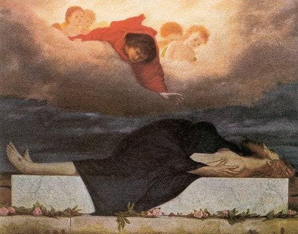 Pietà by Arnold Böcklin — Oil Painting Reproduction