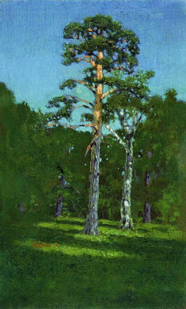 Pine by Arkhyp Kuindzhi — Oil Painting Reproduction