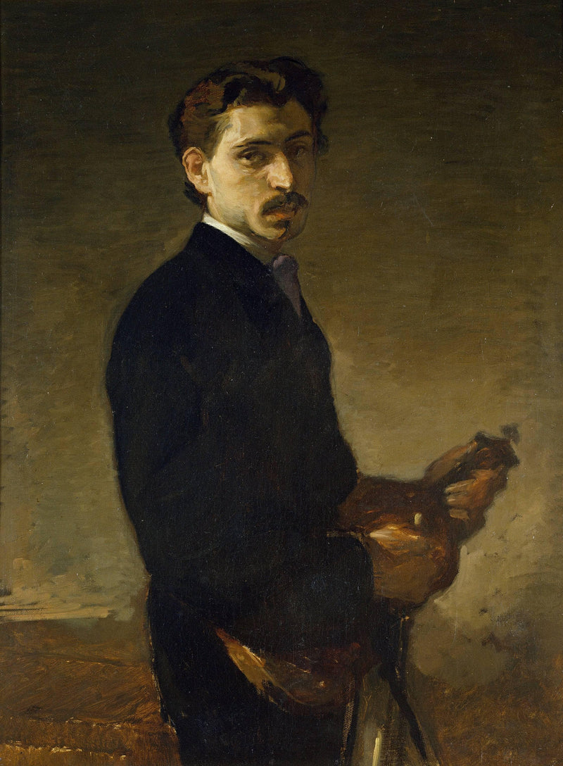 Pinelli, the Violinist by Eduardo Rosales — Oil Painting Reproduction