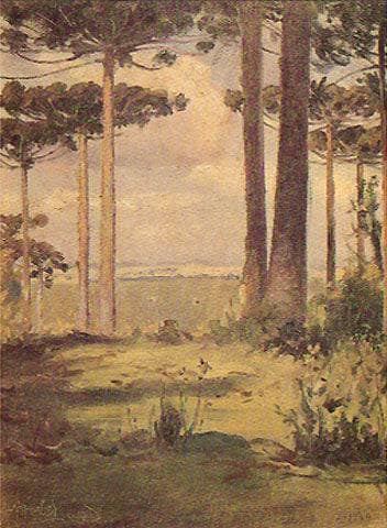 Pinheiros by Alfredo Andersen — Oil Painting Reproduction