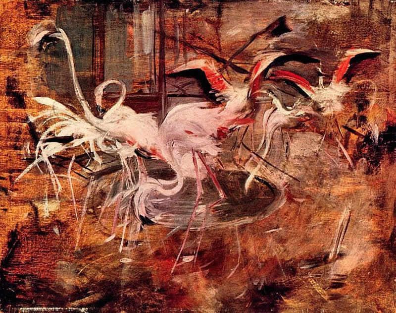 Pink Palace Ibis in the Vesinet by Giovanni Boldini — Oil Painting Reproduction
