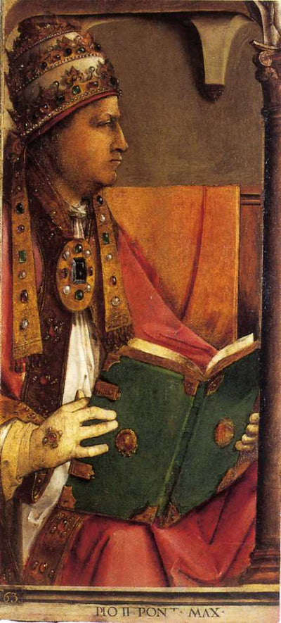 Pio II Pont Max in study