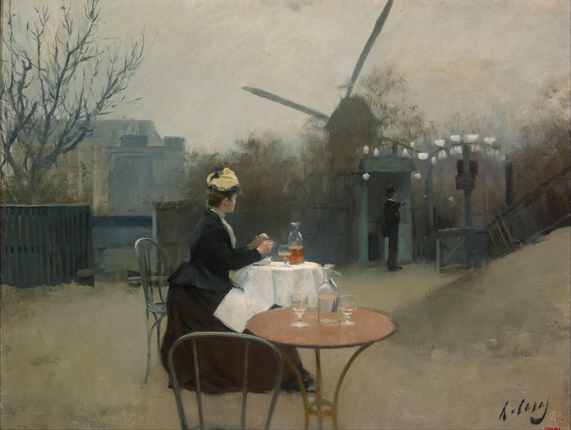 Plein Air by Ramon Casas — Oil Painting Reproduction
