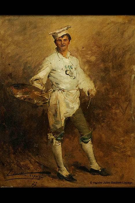 Pochade of the pastry painter by Jules Bastien-Lepage — Oil Painting Reproduction