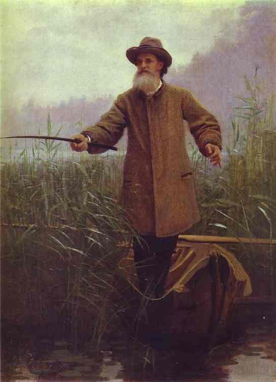 Poet Apollon Nikolaevich Maikov by Ivan Kramskoy — Oil Painting Reproduction