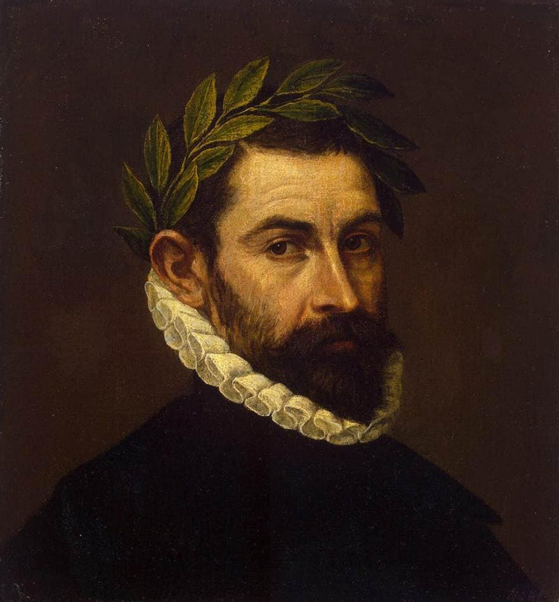 Poet Ercilla y Zuniga by El Greco by El Greco — Oil Painting Reproduction