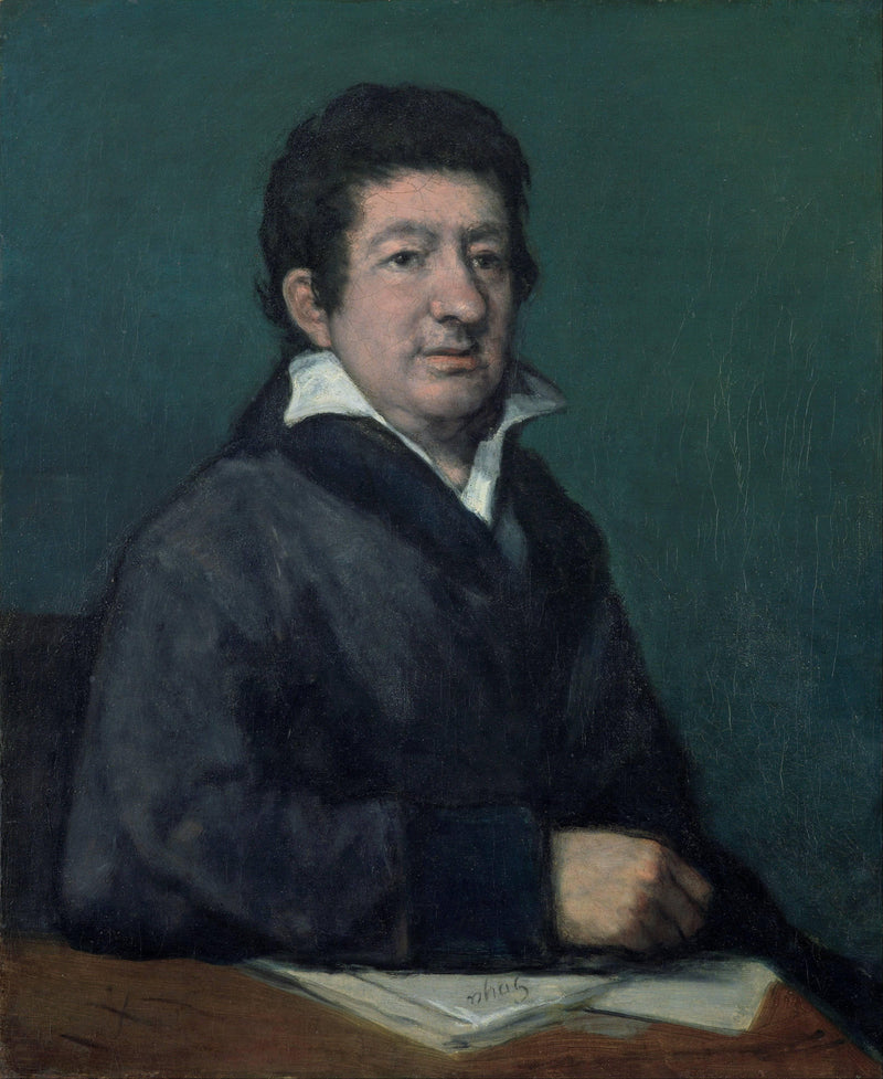 Poet Moratín by Francisco Goya — Oil Painting Reproduction