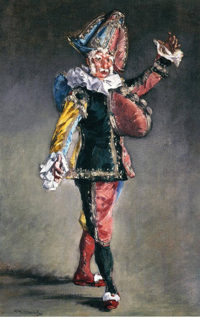 Polichinelle by Edouard Manet — Oil Painting Reproduction