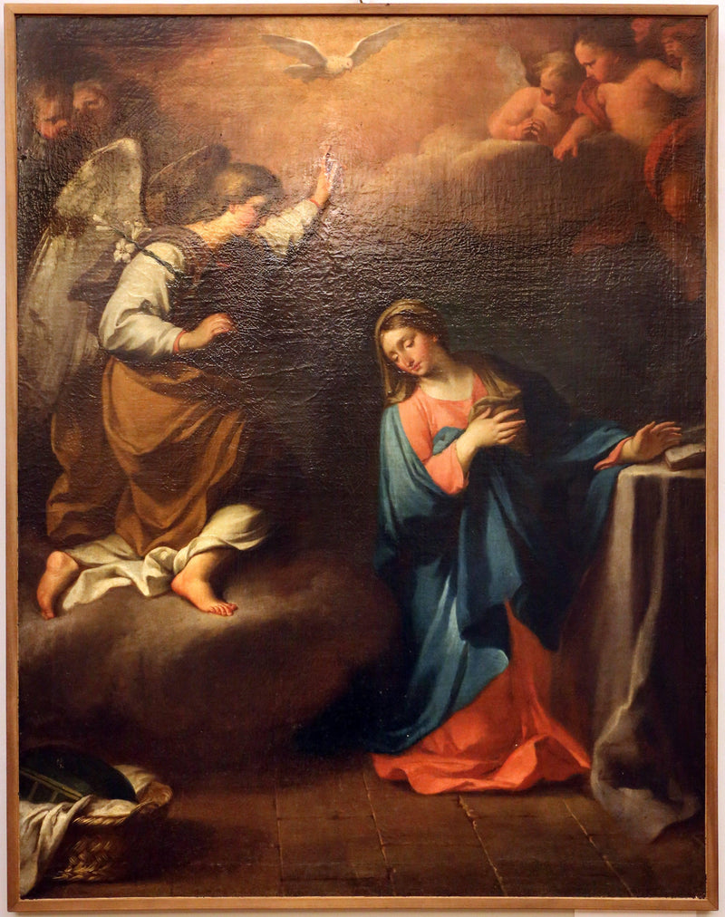 Annunciazione by Pompeo Batoni — Oil Painting Reproduction