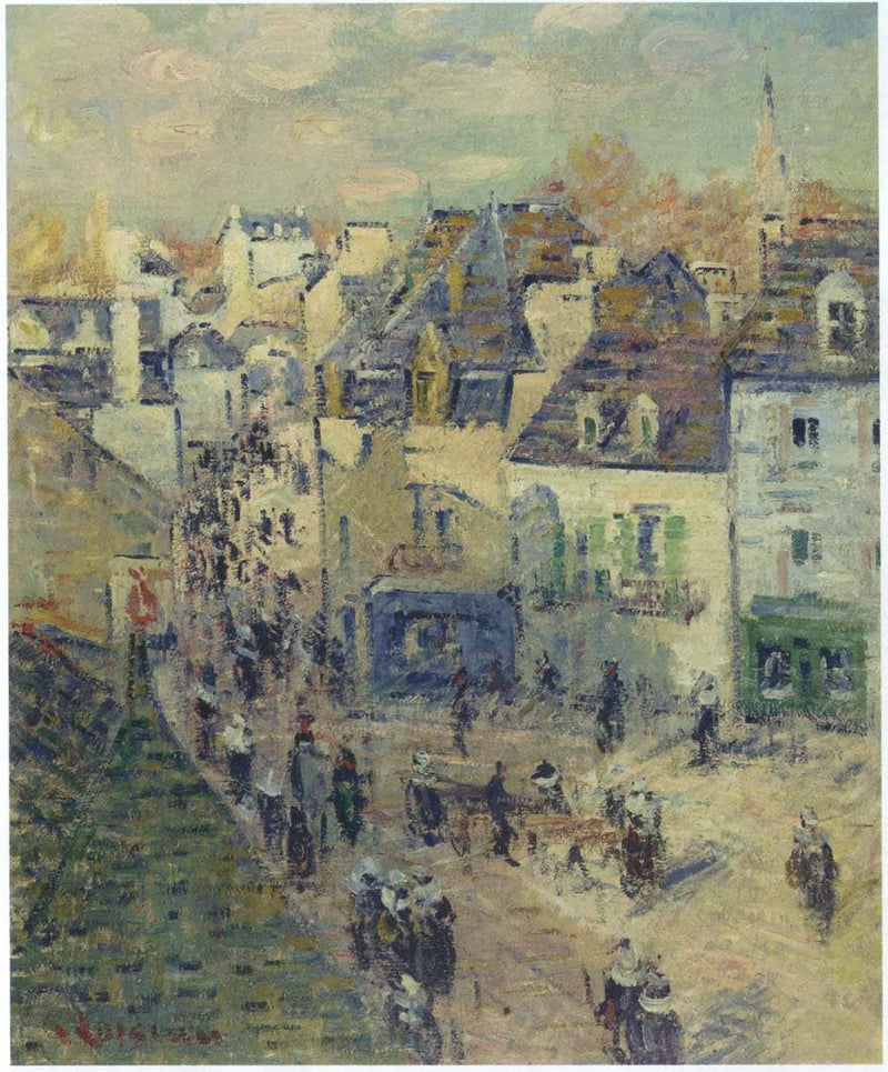 Pont Aven by Gustave Loiseau — Oil Painting Reproduction