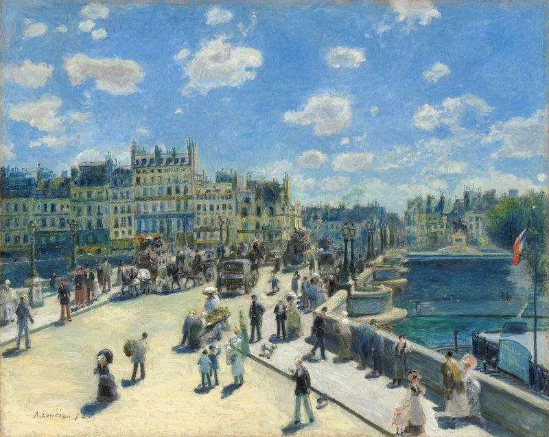 Pont Neuf by Pierre-Auguste Renoir — Oil Painting Reproduction
