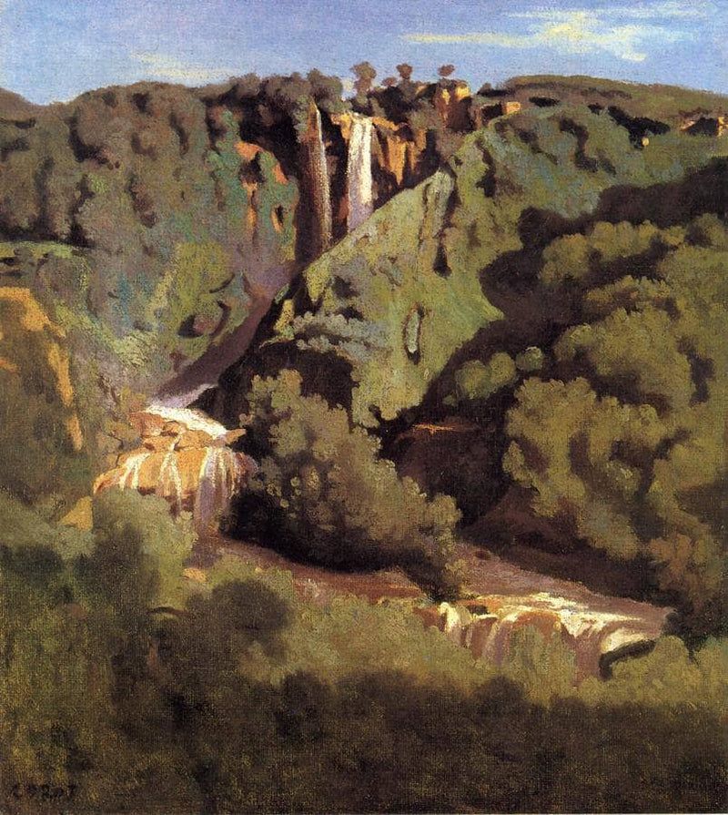 Ponte Nomentano by Camille Corot — Oil Painting Reproduction