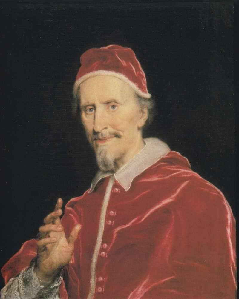 Pope Clement IX by Giovanni Battista Gaulli — Oil Painting Reproduction