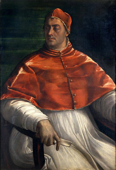 Pope Clement VII in study