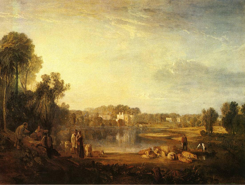 Pope's Villa, at Twickenham by J.M.W. Turner — Oil Painting Reproduction