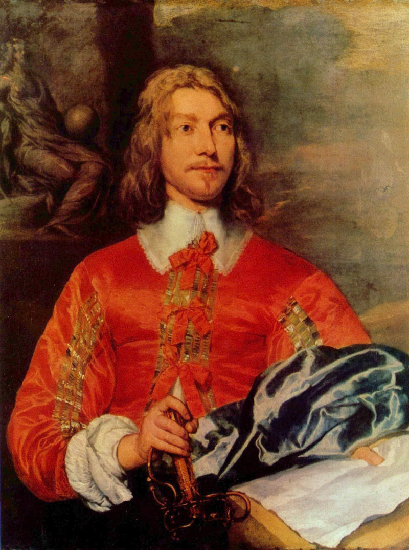 Porträt Eines Marineoffiziers by William Dobson — Oil Painting Reproduction