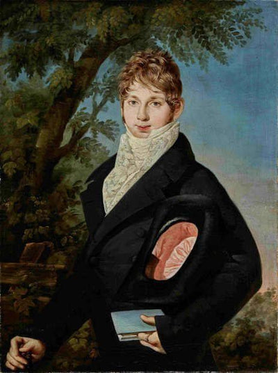 Portraet Alois Lergetporer in apartment