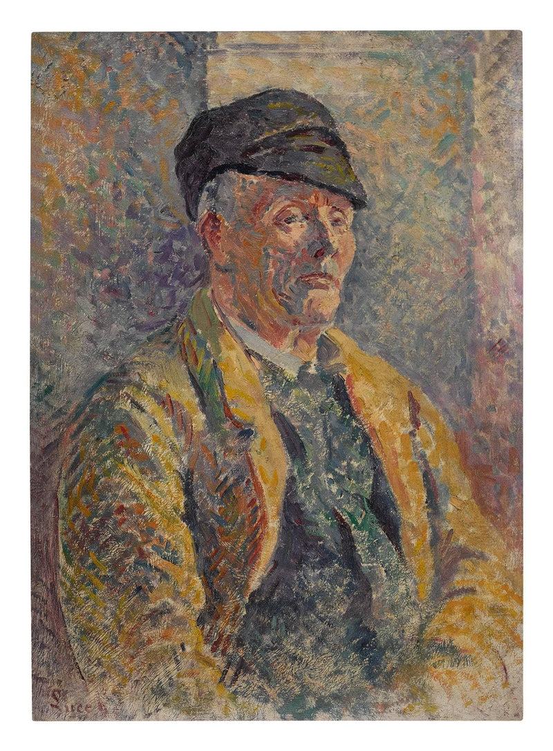 Portrait D'un Paysan by Maximilien Luce — Oil Painting Reproduction