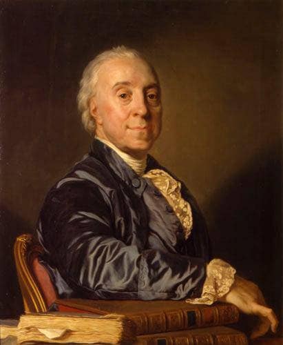 Portrait De Joseph De Lassone by Joseph Duplessis — Oil Painting Reproduction