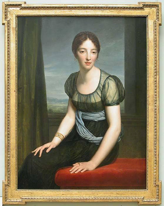 Portrait de Madame Regnaud de Saint-Jean-d'Angély, née Laure Guesnon de Bonneuil (1776-1857) by François Gérard — Oil Painting Reproduction