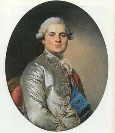 Portrait Du Comte De Provence, Frère Du Roi in modern living room