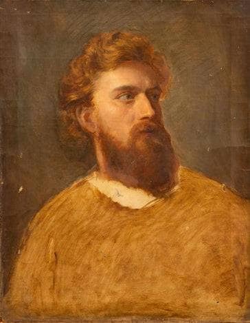 Portrait of a Bearded Man by Albert Bierstadt — Oil Painting Reproduction