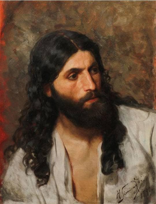 Portrait of a Bearded Man by Henryk Siemiradzki — Oil Painting Reproduction
