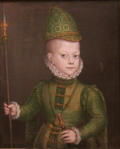 Portrait of a Boy at the Spanish Court in bedroom
