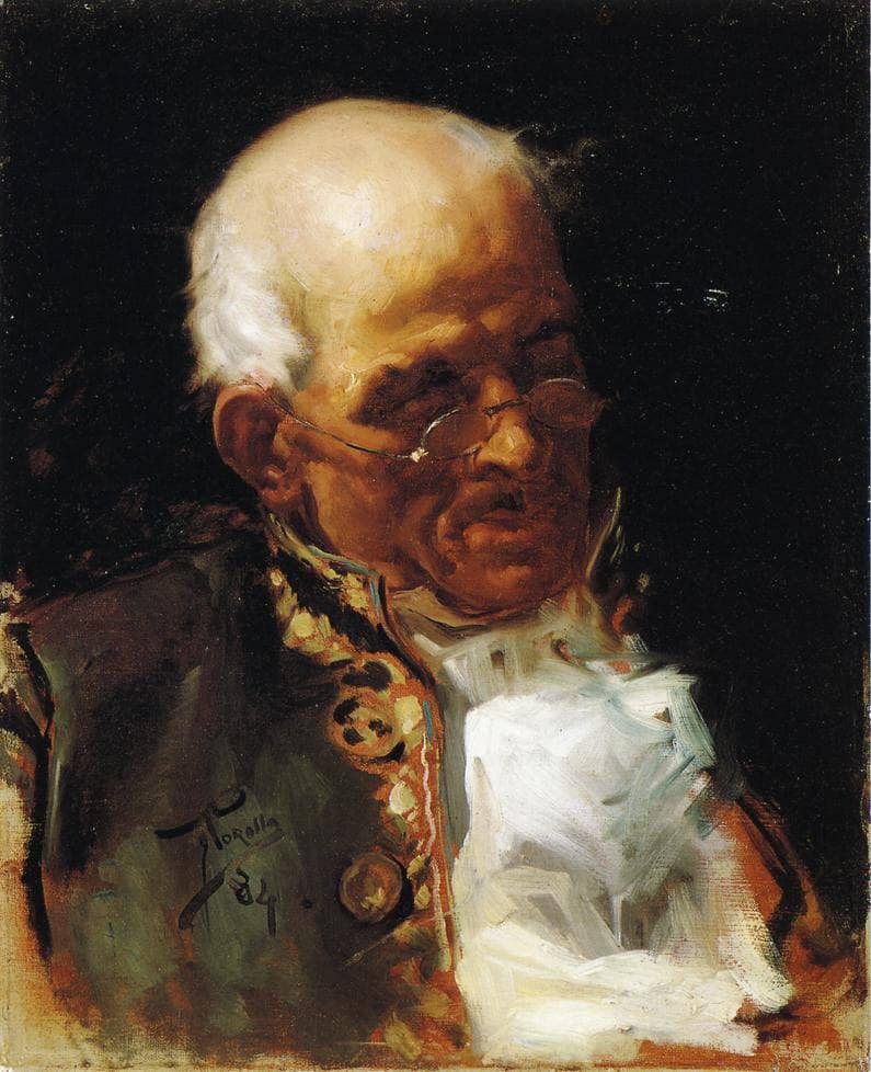 Portrait of a Caballero by Joaquín Sorolla — Oil Painting Reproduction