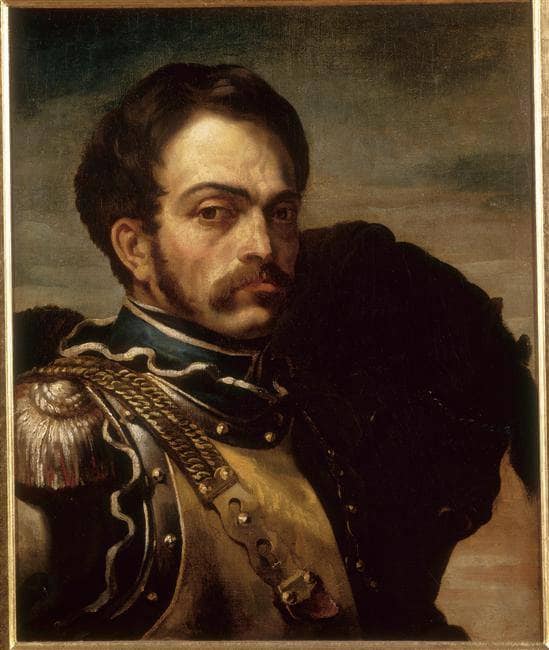 Portrait of a Carabinier by Théodore Géricault — Oil Painting Reproduction