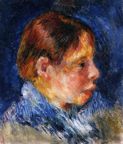 Portrait of a Child in modern living room