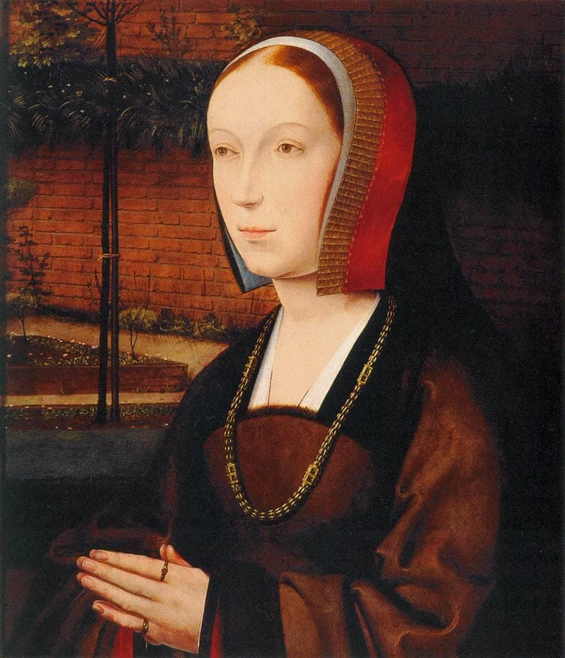 Portrait of a Female Donor by Jan Provoost — Oil Painting Reproduction