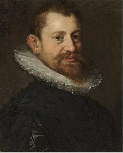 Portrait of a gentleman by Hans von Aachen — Oil Painting Reproduction