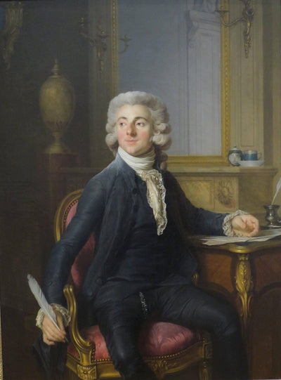 Portrait of a Gentleman (Jean-Baptiste-François Dupré?) in entryway