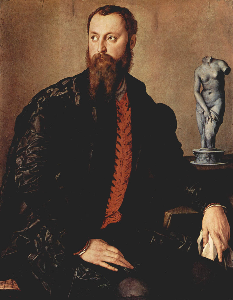 Portrait of a gentleman by Agnolo Bronzino — Oil Painting Reproduction