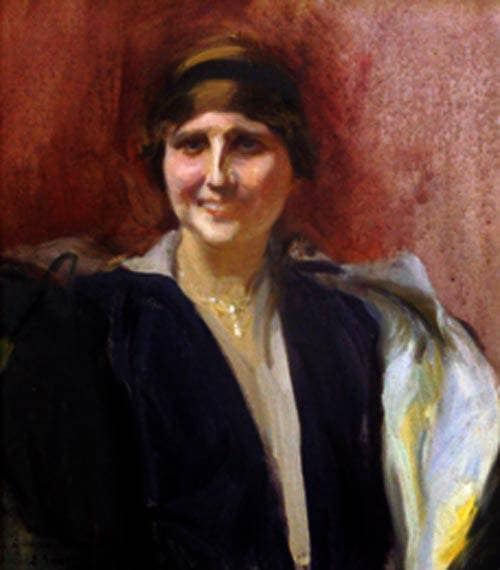 Portrait of a girl by Joaquín Sorolla — Oil Painting Reproduction