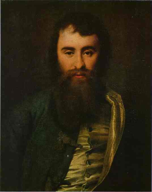 Portrait of A. I. Borisov by Dmitry Levitzky — Oil Painting Reproduction