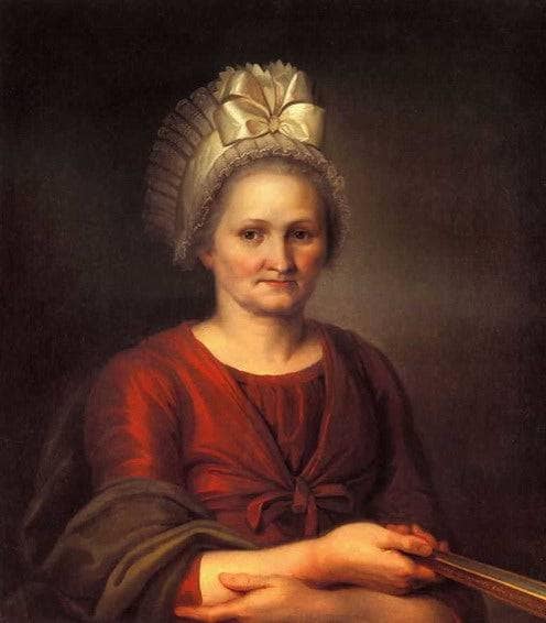 Portrait of A.L. Venetsianova, Artist's Mother by Alexey Venetsianov — Oil Painting Reproduction
