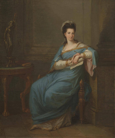 Portrait of a Lady in bedroom