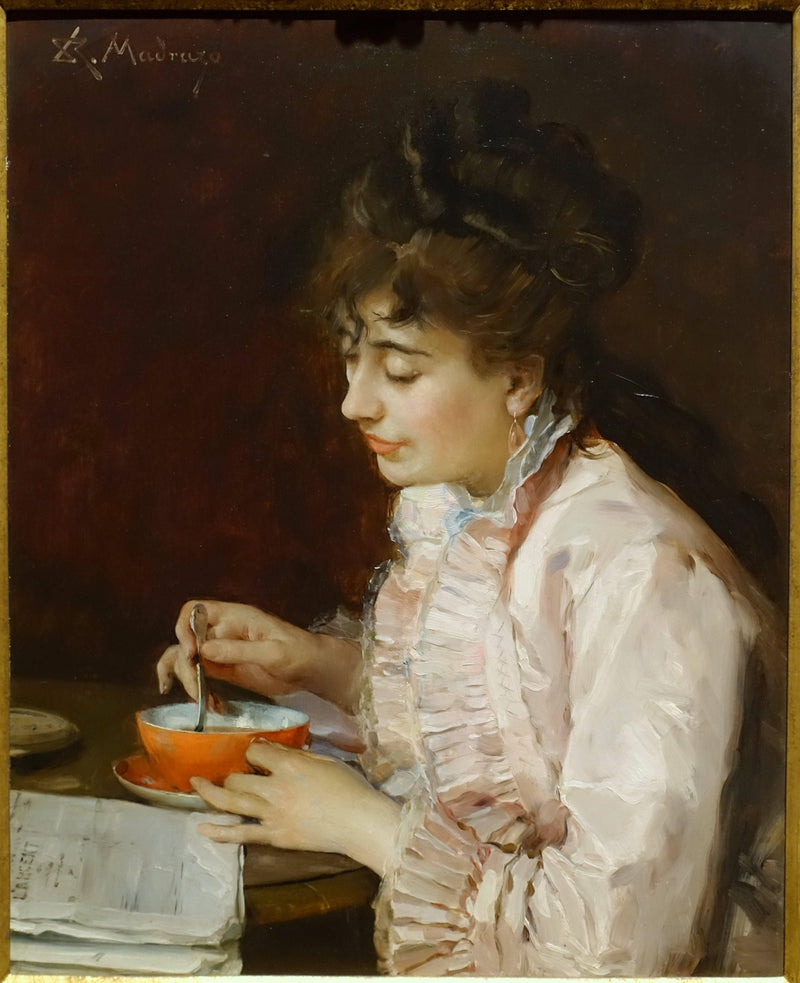 Portrait of a Lady by Raimundo de Madrazo — Oil Painting Reproduction