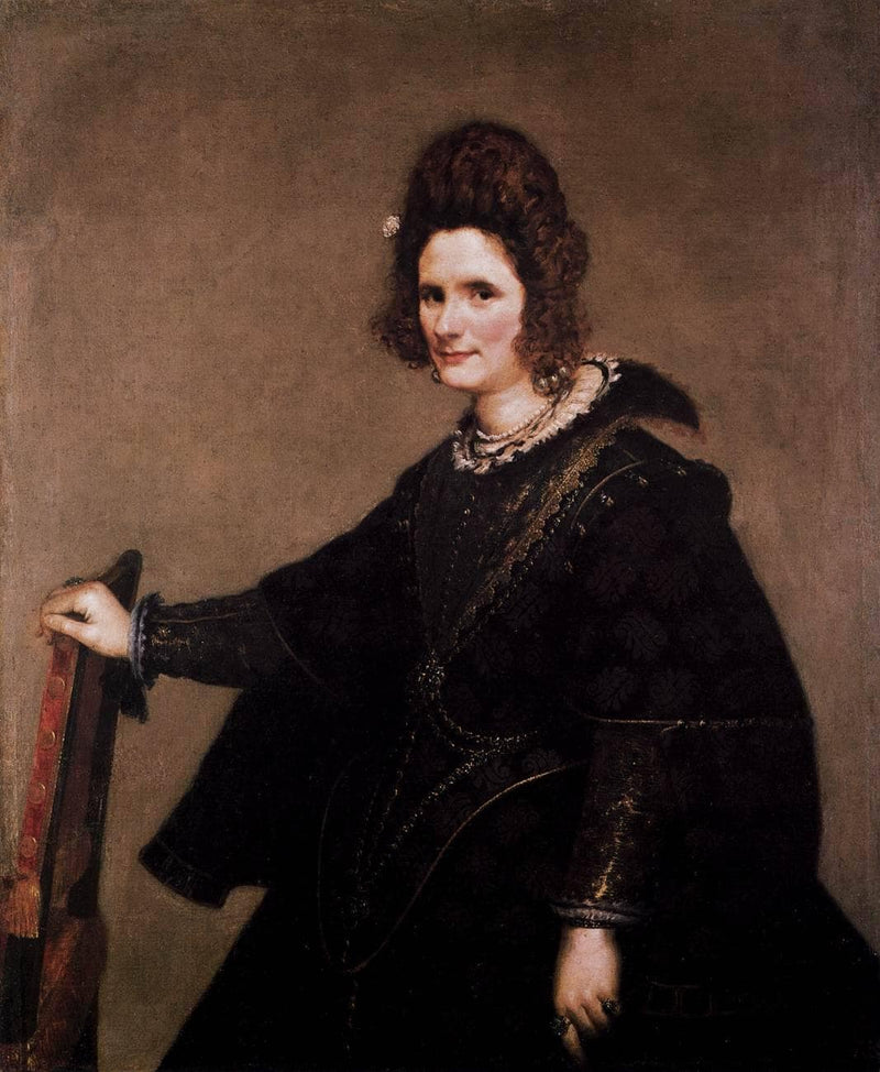 Portrait of a Lady by Diego Velazquez — Oil Painting Reproduction