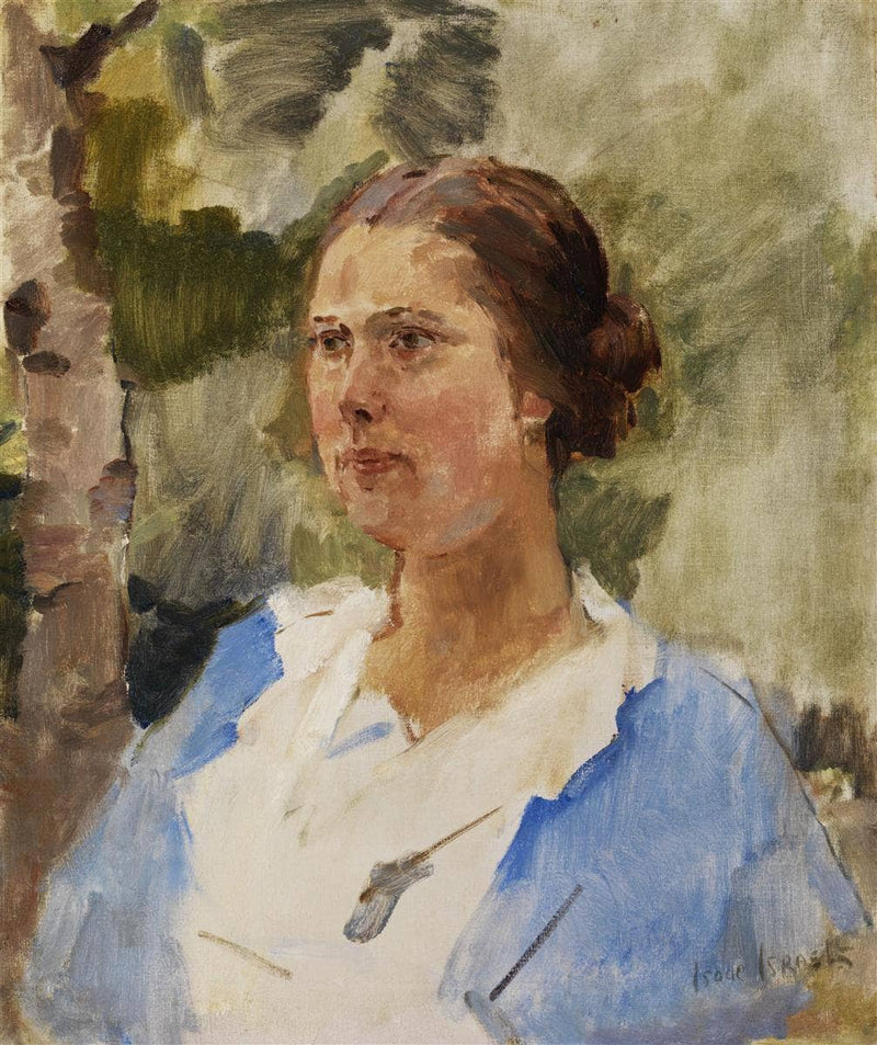 Portrait of a Lady by Isaac Israels — Oil Painting Reproduction