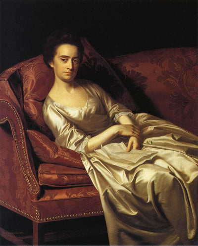 Portrait of a Lady in dining room