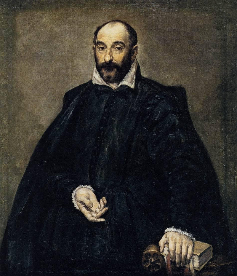 Portrait of a man (Andrea Palladio) by El Greco — Oil Painting Reproduction