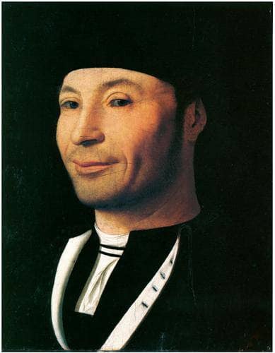 Portrait of a Man by Antonello da Messina — Oil Painting Reproduction